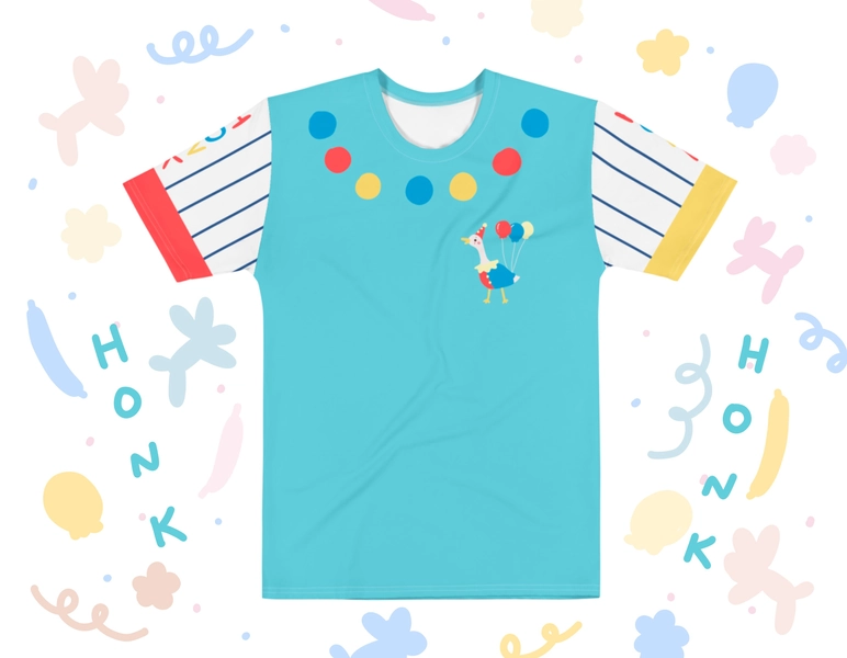 Honk Honk - Goose Clown 90’s Retro Tee