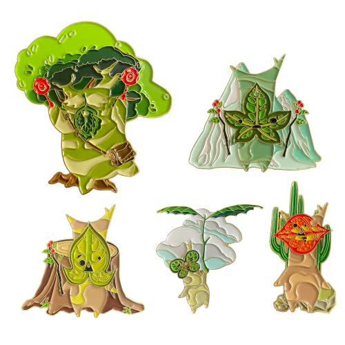 BOTW Korok Refrigerator Magnets - Ideal Magnets for Refrigerator and Dry Erase Boards - Cute Kids Room or Gamming Room or Locker Decor - Decorative Magnets for Refrigerator (A Set) - A Set