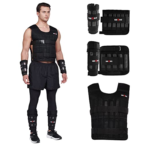 Adjustable Weighted Vest 44LB