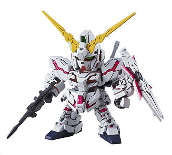 Kidou Senshi Gundam UC - RX-0 Unicorn Gundam - SD Gundam EX-Standard 05 - Destroy Mode (Bandai) - Brand New