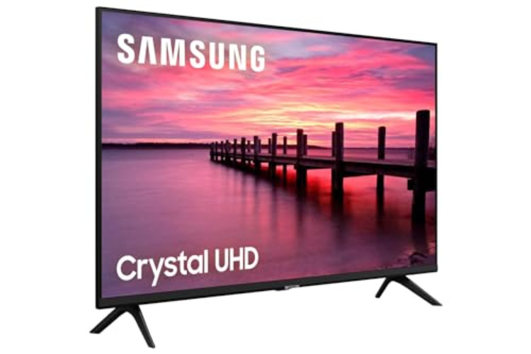 Samsung Crystal UHD 2022 43AU7095 - Smart TV de 43", HDR 10+, Procesador 4K, PurColor, Sonido Inteligente, Función One Remote Control. Compatible con Alexa y Asistentes de Voz. - 43" - Modelo 2022 AU7095 - TV