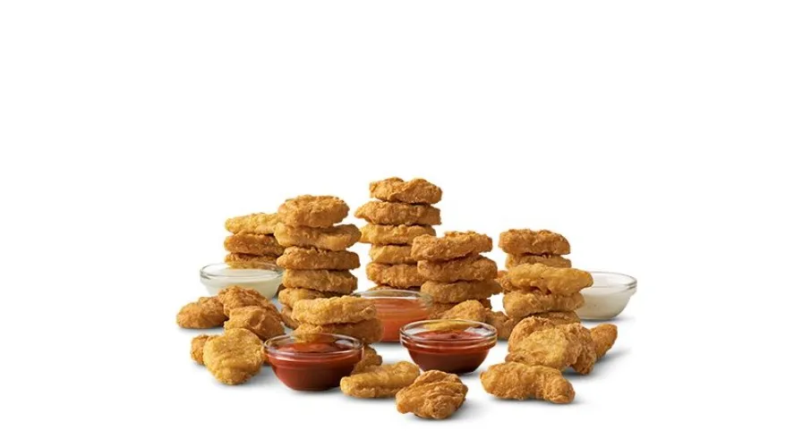 40 pc. Chicken McNugget® & 4 Medium Fries | Uber Eats