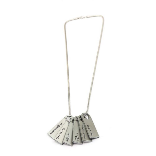 Death Stranding Necklace for Men Metal Pendant Necklaces Long Chain, Choker Fashion Jewelry