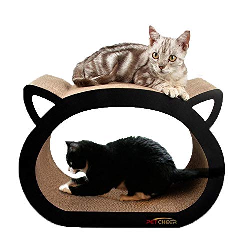 Petcheer Cat Scratcher,Ultimate Scratcher Lounge Bed with Catnip