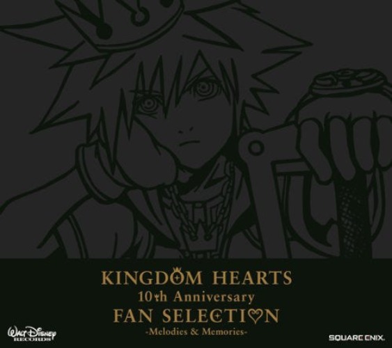 KINGDOM HEARTS 10th Anniversary FAN SELECTION -Melodies & Memories- - Pre Owned