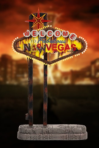 Fallout New Vegas Welcome Sign Statue | Default Title