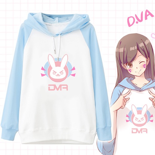 Overwatch dva cos pullover sweatshirt yc20904 | M / DVA
