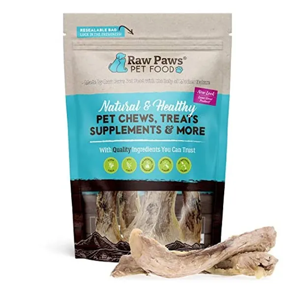 
                            Raw Paws Freeze Dried Duck Necks for Dogs - All Natural Duck Dog Treats Made in USA Only - Human-Grade, Single Ingredient Duck Neck Dog Treat - Raw Freeze Dried Dog Treats
                        