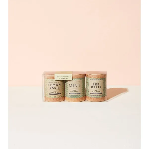 Kraft Seed Starter Kit - Tea Series