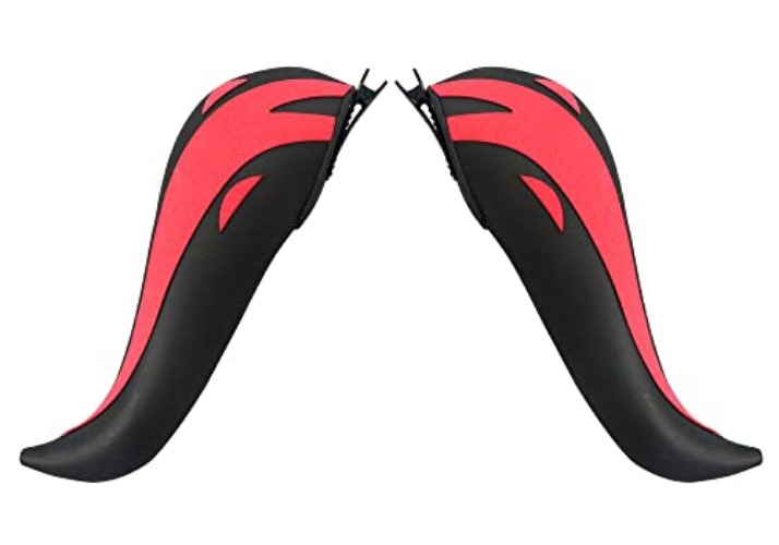 DAZCOS Ganyu Cosplay Horn Anime Headwear Hair Clip Hair Pin Ganyu Cosplay for Halloween 1 Count (Pack of 1) - Red Headwear