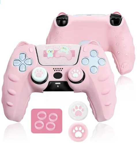 Cute+cat+claw+ps5+controller+skin