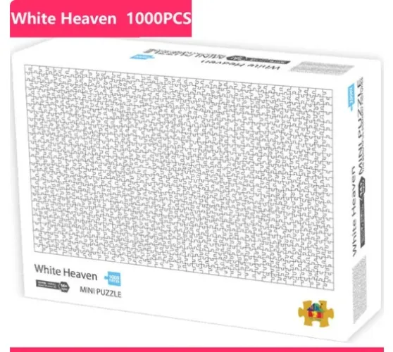 Transparent impossible 1000pzs puzzle