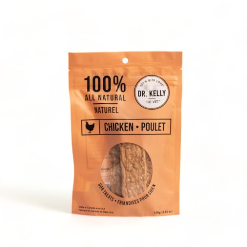 Dr. Kelly The Vet 100% Natural Dog Treats - Chicken