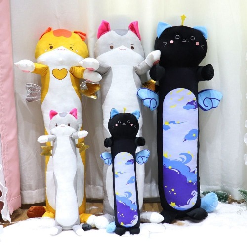 Long Cat Long Cat Plush Toys Legged Cat Long Cat Cushion Hugs   Sleeping Toys