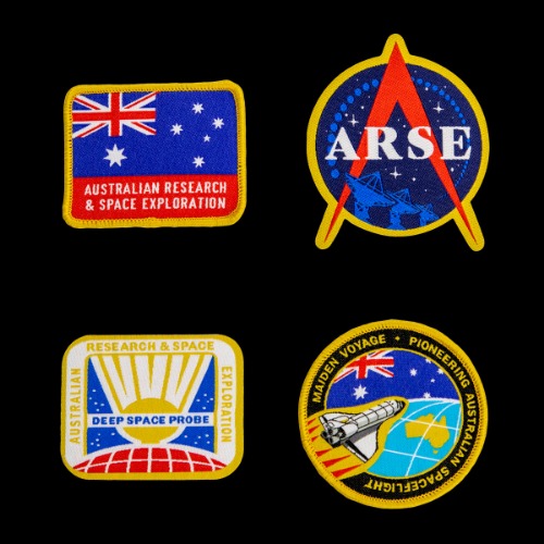 ARSE Iron-on Patches | Default Title
