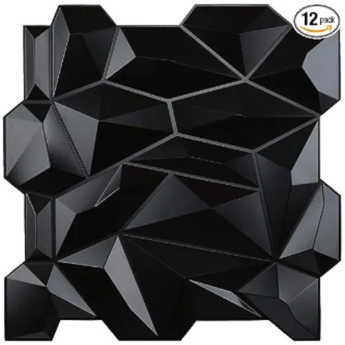 Black Diamond Wall Panels