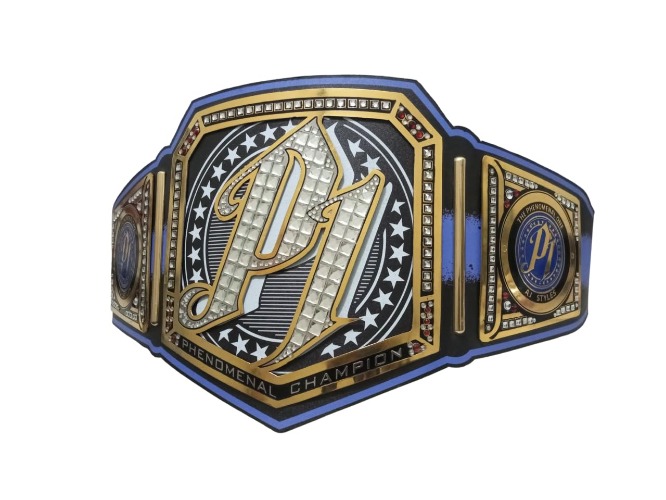 Cinturón de campeonato AJ STYLES P1, AJ STYLES P1, cinturón de campeonato resistente de 2 mm, Varios colores, Talla única