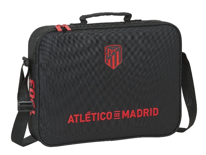 Safta Atlético de Madrid Corporativa, Negro, 380x60x280 mm, Cartera extraescolares