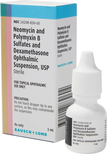 Neomycin and Polymyxin B sulfates and Dexamethasone Ophthalmic