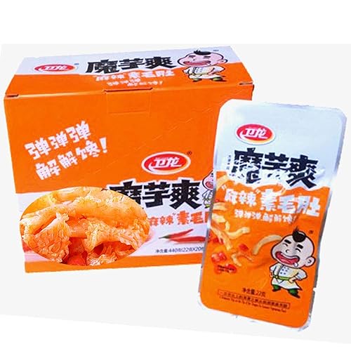 Wei Long Konjac snacks, 20 Sachets / 360g (SiChuan Spicy)
