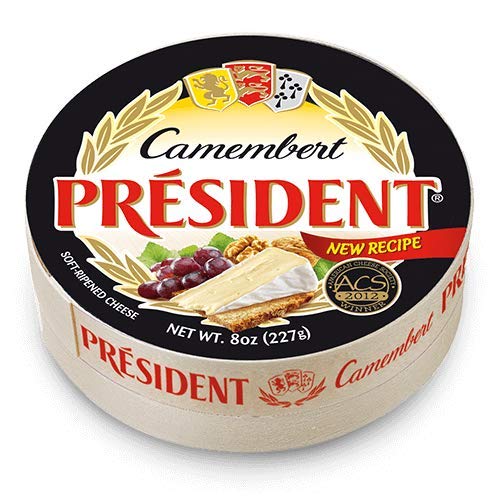Camembert Round Soft-Ripened Cheese, 8oz(227g)
