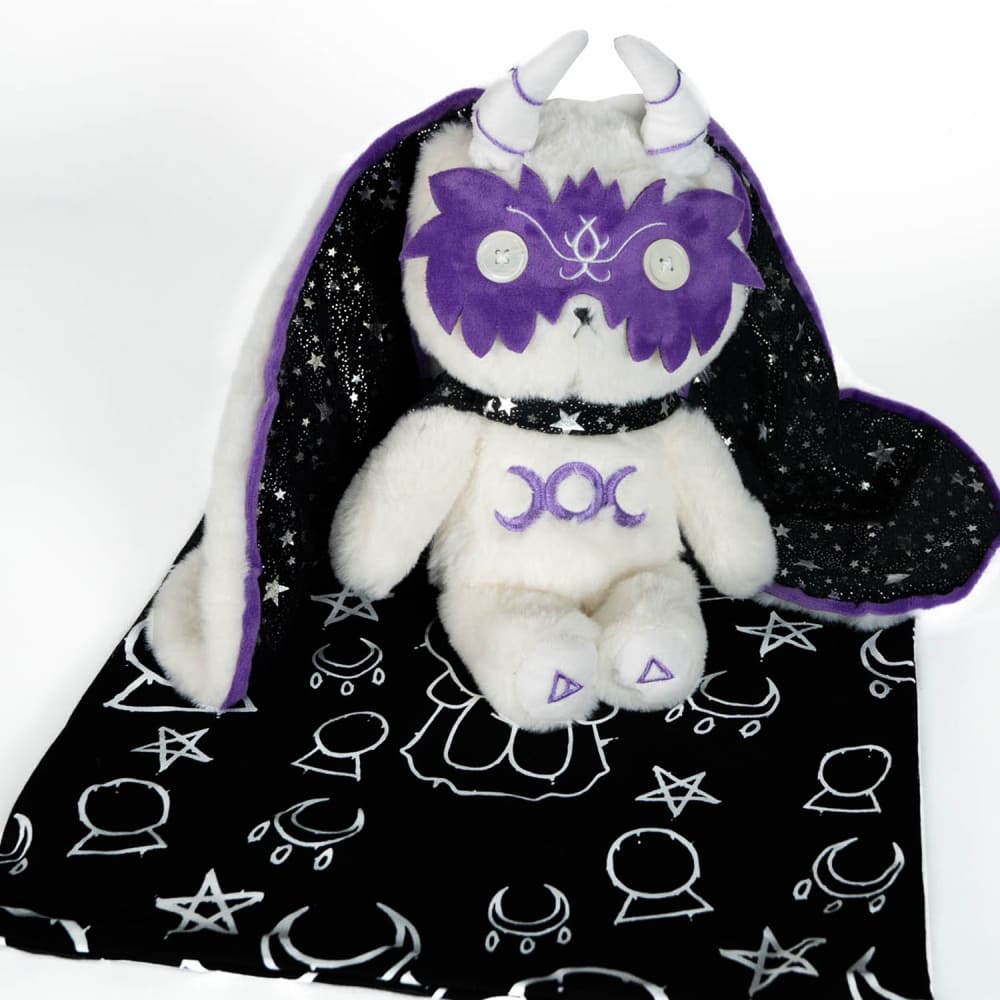 Plushie Dreadfuls - White Witch Bunny - Plush Stuffed Animal