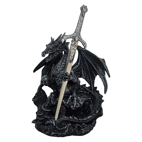 Nemesis Now Oath of the Dragon 19cm, Black
