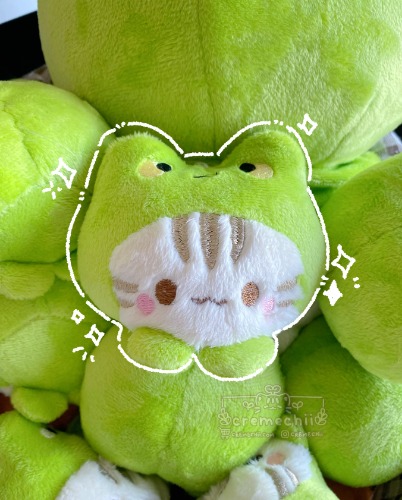 Lily the Froggy Kitty Plush Keychain | Default Title
