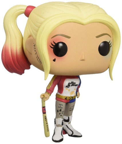 Funko POP Movies: Suicide Squad Action Figure, Harley Quinn,Multi - 