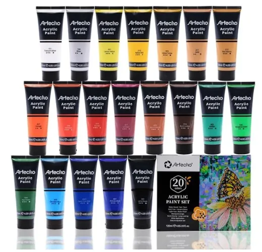 Artecho Professional Acrylic Paint Set