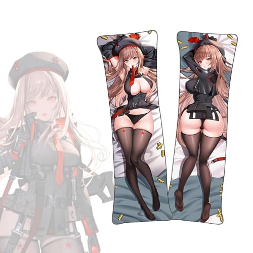 FDSAD Dakimakura Goddess Of Victory: Nikke Rapi Anime Dakimakura Life-Size Double Sided Body Pillow Cover - Rapi - 50cmx150cm--2-WT