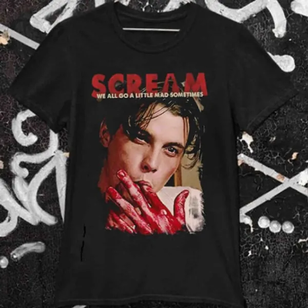 Scream-movie Shirt Billy Loomis Scream-tee We All Go A | Etsy