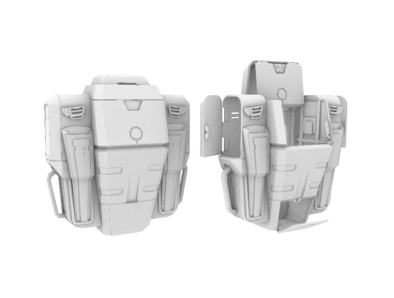 Halo 3 ODST backpack STL