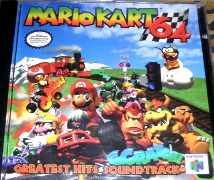MARIOKART 64-GREATEST HITS SOUNDTRACK.