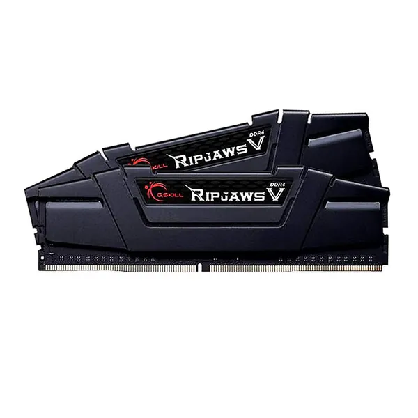 G.Skill Ripjaws V Series 32GB (2 x 16GB) 288-Pin SDRAM (PC4-25600) DDR4 3200 CL16-18-18-38 1.35V Dual Channel Desktop Memory Model F4-3200C16D-32GVK -