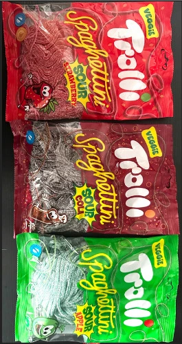 Sour Spaghetti Candy 3pack 