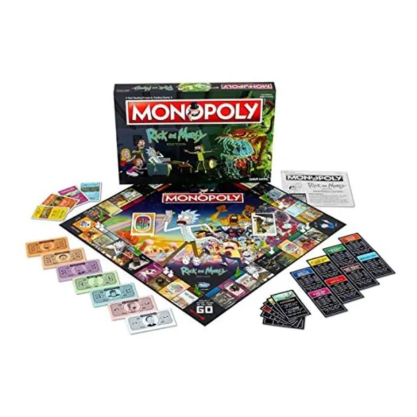 
                            Rick and Morty Monopoly Board Game
                        