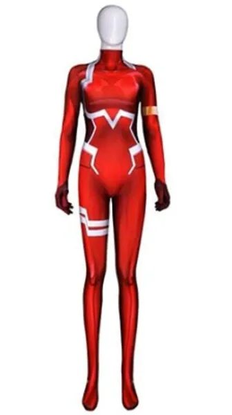 Zero Two Bodysuit Zentai Cosplay