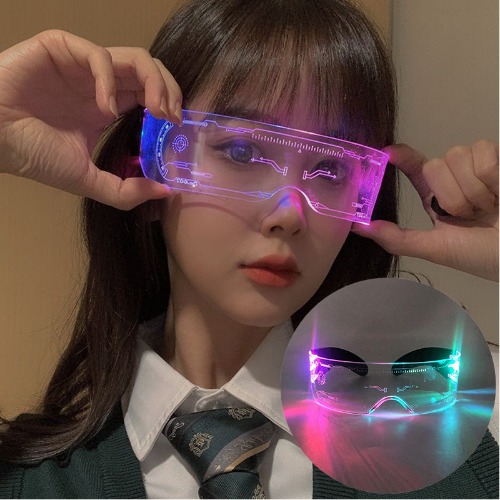 Colorful LED Luminous Glasses
