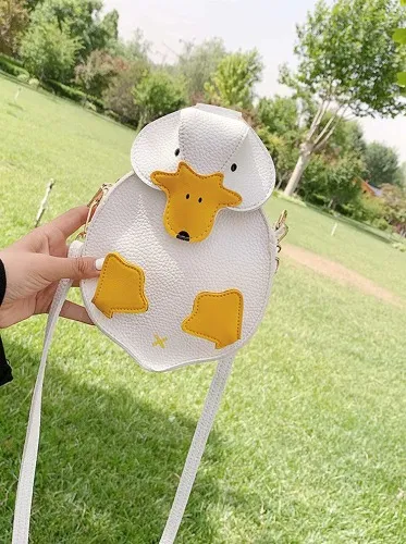 Mini Duck Shape Crossbody Bag