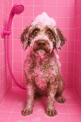 Ron Bath & haircut 🫧