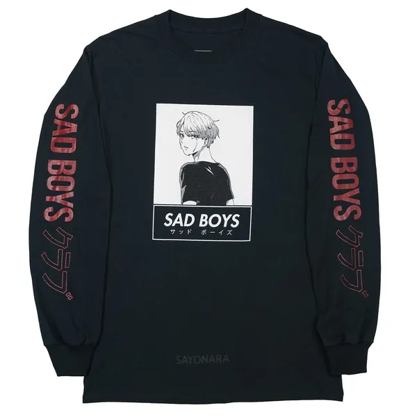 Sad Boys L/S Stay With Me Tee