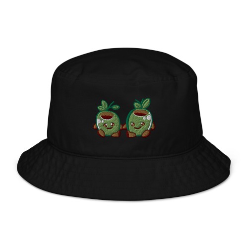 Olives Embroidered Organic Bucket Hat | Default Title