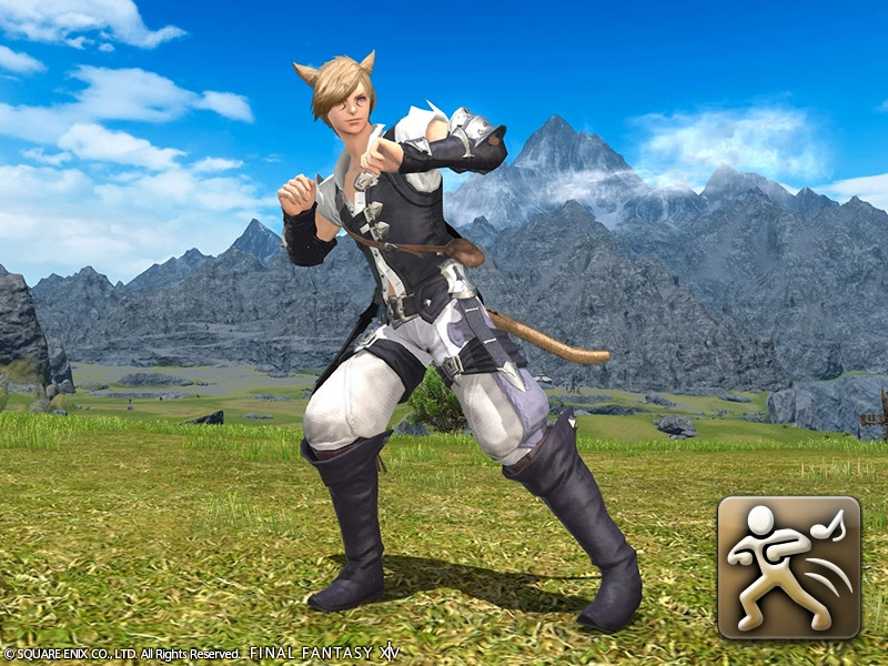Emote: The Side Step | FINAL FANTASY XIV Online Store