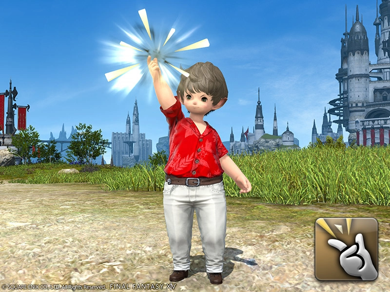 Emote: Snap | FINAL FANTASY XIV Online Store