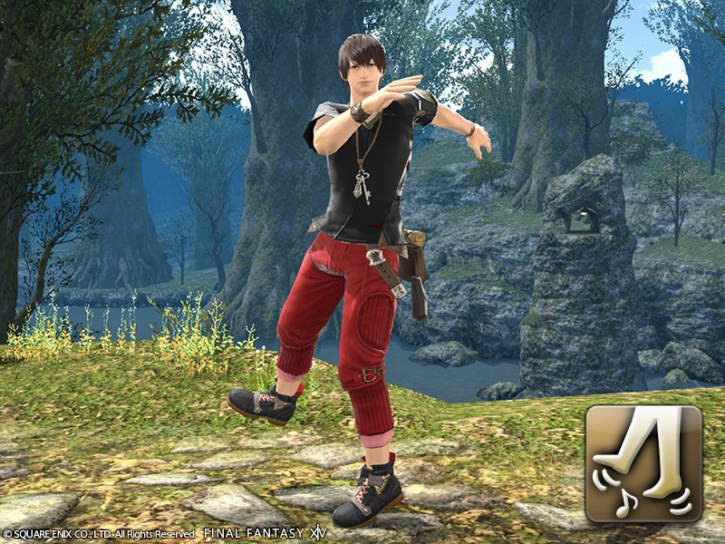 Emote: Heel Toe | FINAL FANTASY XIV Online Store