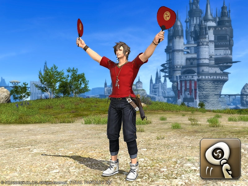Emote: Wasshoi | FINAL FANTASY XIV Online Store