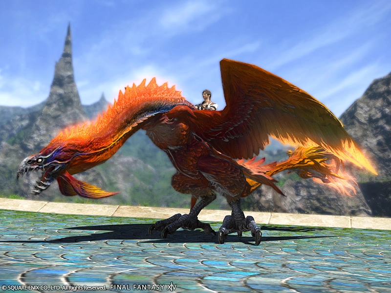 Mount: Bennu (Account-wide) | FINAL FANTASY XIV Online Store