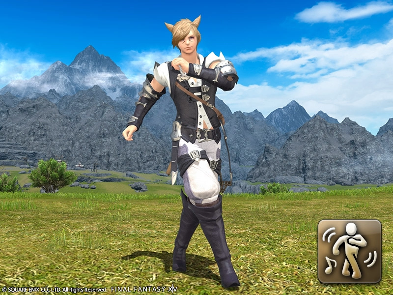 Emote: Box Step | FINAL FANTASY XIV Online Store