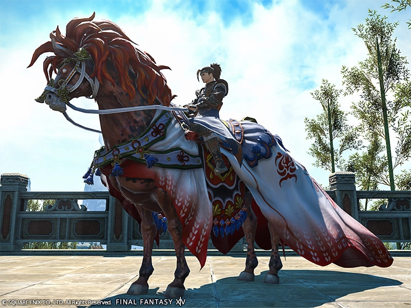 Mount: Red Hare (Account-wide) | FINAL FANTASY XIV Online Store